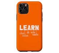 Learn Acronym Motivation Inspirational Learning Process Case for iPhone 11 Pro
