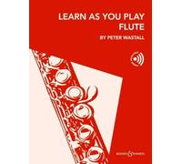 Learn As You Play Flute - Flute - Sheet music with Online audio files - Boosey & Hawkes (BH 13962)