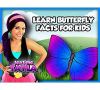 Learn Butterfly Facts for Kids on Tea Time with Tayla