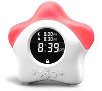 Learn & Climb Kids Ok to Come Out of Bed Clock- Kids Sleep Training Clock,Night Light & Alarm.