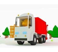 Learn colors and numbers : the Garbage Trucks