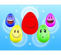 Learn colors with smart eggs
