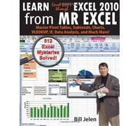 Learn Excel 97-2010 from Mr Excel: 512 Excel Mysteries Solved