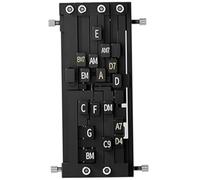 Learn Guitar, Guitar Chord Presser Quick & Accurate Chord Trainer with Instruction & Score Easy Install Trainer with Vertical for Beginners