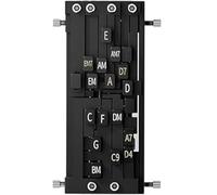 Learn Guitar, Guitar Chord Presser Quick & Accurate Chord Trainer with Instruction & Score Easy Install Trainer with Vertical for Beginners