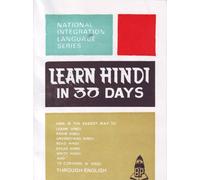 Learn Hindi in 30 Days through English
