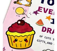 Learn How to Draw, 100-Pattern Cute Artistic Kids Drawing Book, Funny, Girls, Teens, Beginners, Home, School, Classroom, Dorm, Travel, Children’s Day, Birthday, Creative Activity