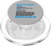 Learn Italian They Said Imparare Verb Conjugation Funny PopSockets PopGrip for MagSafe