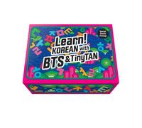 Learn! Korean with BTS New Cover & TinyTAN (Motipen Included)