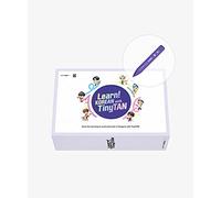 Learn! Korean With Tinytan Book Package: Set mit 2 Lehrbücher mit Sprachstift / Poster / Klebeband / Tastaturaufkleber