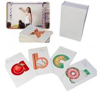 Learn Letter Sounds,Lit Letters Flash Cards,26 Alphabet Flas/h Ca/rds,26 Alphabet Light up Let/ters Ca/rds,ABC Fla/sh Car/ds,Embedded Pictogram Mnemonics,Lett/er Reading and Spelling Game for Adults