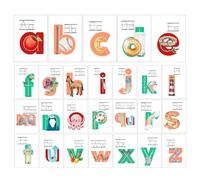- Learn Letter Sounds Lowercase Uppercase Letter Recognition Learning Game Buchstaben Lernen Vorschule Lernspielzeug Für Kinder