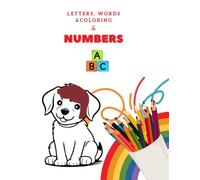 Learn letters, words, numbers, and coloring fruits, animals, and living things in 148 colorful pages for children from 4 to 8 years old.: English ... for Children (Learn, Color & Play Series)