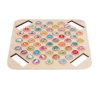 Learn Matching Toy - Logical Thinking Memory Challenge | Development Toy for Young Minds, Brain Inspired by with Colorful Cartoon Designs for Learning