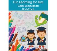 Learn My ABCs: Trace, Write, Read & Color - Alphabet Handwriting and Coloring Book for Early Learners (Ages 3-5)