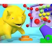 Learn numbers and colors : The Funfair / Playing Basket-ball