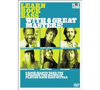 Learn Rock Bass with 6 Great Masters!: Bass Guitar Solo: DVD