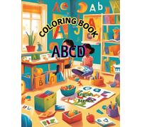 Learn the alphabet trough colours: my ABC colouring book ( English with french translation for more fun).