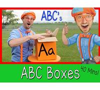 Learn The Alphabet With Blippi - ABC Letter Boxes