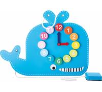 Learn the Time Clocks Teach Kids to Tell the Time Puzzle Wooden Educational Gift