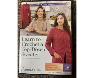 Learn to Crochet a Top-Down Sweater Class: Confident Beginner Level