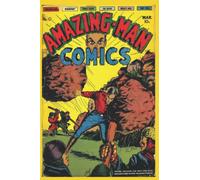 Learn To Draw Classic Comics - Amazing Man - Published in 1940 - Original Comic reproduced on left hand page with space on right hand page for ... 9" - Softcover - Learn to draw the easy way.