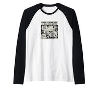 Learn to Drink Beer and Read Comic Books Retro Advertisement Raglan Baseball Tee