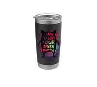 Learn to Love Your Inner Monster Stainless Steel Insulated Tumbler
