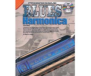 Learn To Play Blues Style Harmonica - Progressive Method Book & CD H8