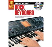 Learn To Play Electronic Keyboard Piano - Rock Keyboard - Music Tutor Teach Yourself Lessons Beginner Book & CD - G2