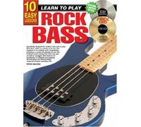 Learn to Play Rock Bass: Rock Bass Bk/CD/DVD