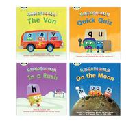 Learn to Read at Home with Bug Club Phonics Alphablocks: Phase 3 - Reception term 2 (4 fiction books) Pack A (Phonics Bug)