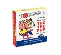 Learn to Read with Tug the Pup and Friends! Box Set 2: A Box of 11 stories, 1 parent guide, and reward stickers for Beginning Readers; Reading Level C-E (My Very First I Can Read)
