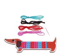 Learn to Sew Wooden Hand-Stitch Set - Sausage Dog