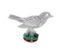 Learn to Solder Blinker Bird | Skill Badge, DIY Electronics and Crafts Project for Students and Adults | Soldering Project for STEM Camps, Classes and Events | Explore Electronics (1)