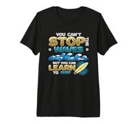 Learn to Surf Surfing Surf Lovers Premium T-Shirt