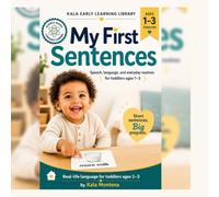 Learn to Talk: My First Sentences - Speech, Language, and Everyday Routines for Toddlers Ages 1-3: A Real-Photo Sentence Book with Word Cards, Grammar ... Parents and Caregivers: 6 (My First Words)