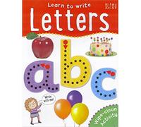 Learn to Write Letters (Wipe-clean)
