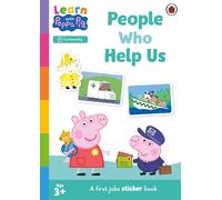 Learn with Peppa: People Who Help Us Sticker activity book