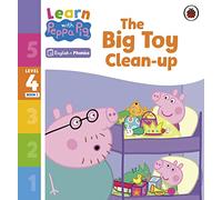 Learn with Peppa Phonics Level 4 Book 1 – The Big Toy Clean-up – Phonics Reader