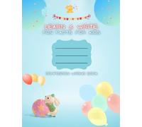 Learn & Write : Fun Facts For Kids | Composition Writing Book: Handwriting Practice Book with Educational Sentences About Animals, Space, Nature, and More!