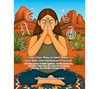 Learn Yoga, Chakra & Reiki While You Color: Includes Guides to Reiki Symbols, Chakra Balancing, and Basic Yoga Poses for Inner Peace, Energy Healing, and Mindful Transformation