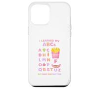 Learned My ABCs Floral Pastel Colors Girls Kids Cute Memes Case for iPhone 12 Pro Max
