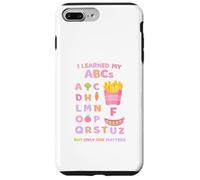 Learned My ABCs Floral Pastel Colors Girls Kids Cute Memes Case for iPhone 7 Plus/8 Plus
