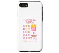 Learned My ABCs Floral Pastel Colors Girls Kids Cute Memes Case for iPhone SE (2020) / 7/8