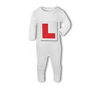 Learner Baby Funny Driving - Baby Romper Suit - New Born