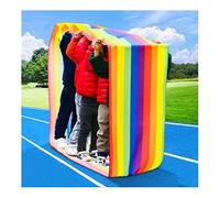 Learning Activity Run Mat,Game Play Running Mat, 1 PCS 4-20M Teamwork Game Running Mat For Adult, Wild Day Outdoor Carnival Activities Fun Competition Games(Small-8M)