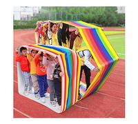 Learning Activity Run Mat,Game Play Running Mat, 2 PCS Outdoor sports game running Mat, 4-20M Adult Teamwork Group Learning Game Activities For 2-18 People(Adult-20M)