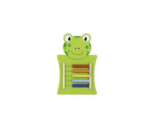 LEARNING ADVANTAGE Frog Activity Wall Panel - Toddler Activity Center - Wall-Mounted Toy for Kids Aged 18M+ - Decor for Bedrooms and Play Areas