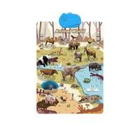 Learning Alphabet Chart - Speaking Electronic Pronunciation Board, Interactive Educational Wall Toy, Smart Speech Practice Tool, Easy Teaching Help, Necessities